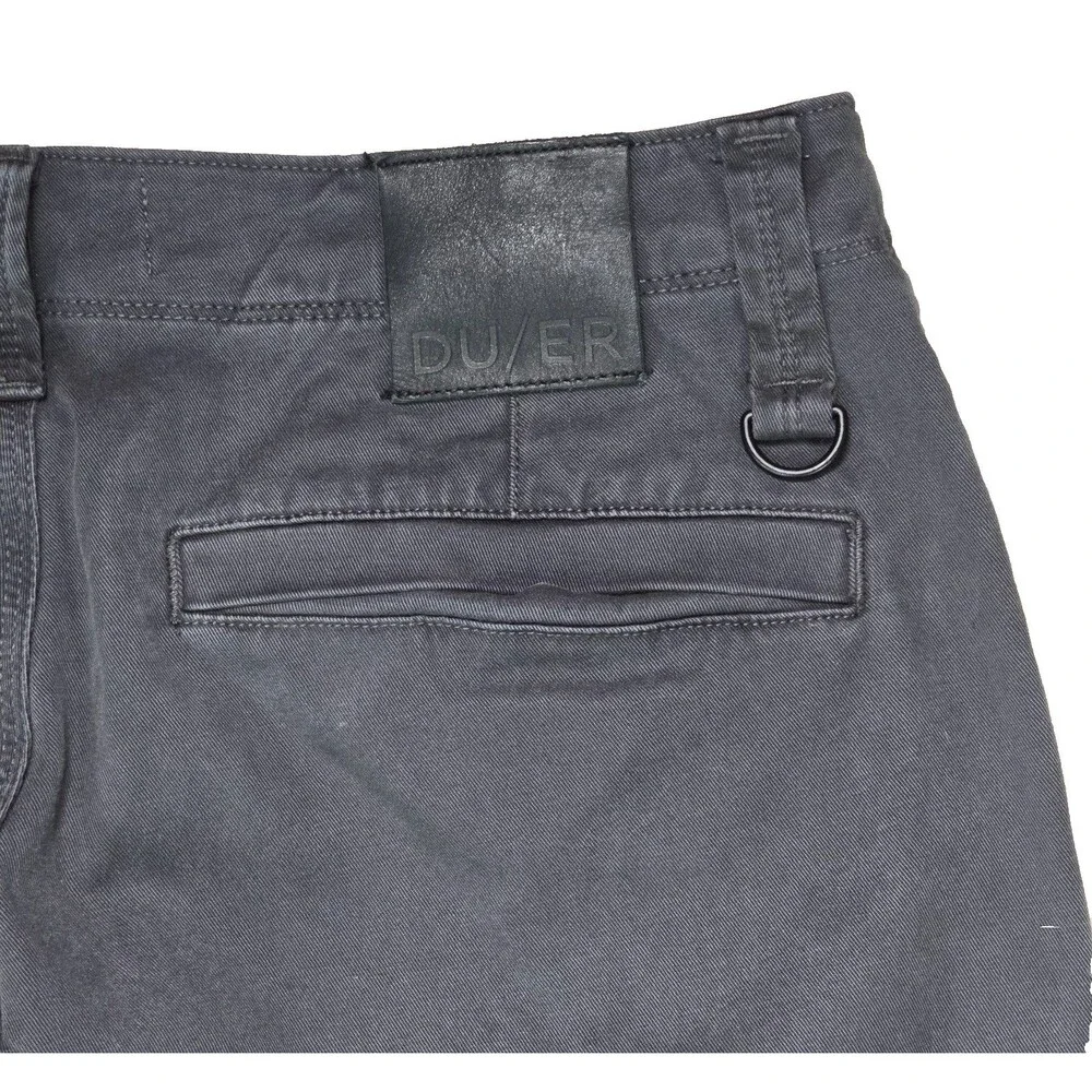 DUER Pants Mens 32x32 Gray Live Free Adventure Cargo Joggers Tapered Slim Hiking